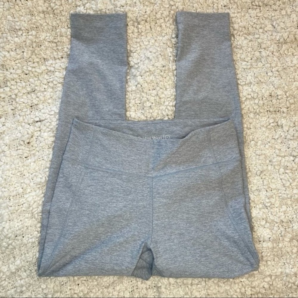 OUTDOOR voices light heathered grey 78 leggings S
